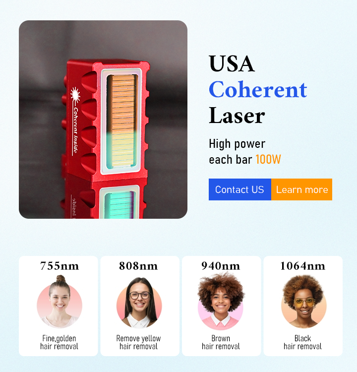 ODM Diode Laser Best professional diode laser hair removal 755nm 808nm 940nm 1064nm diode laser hair removal machine price Factory, Factories