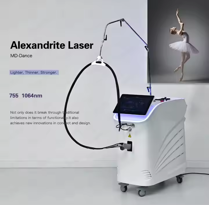 ODM 2025 Laser Hair Removal Device Alexandrite Laser 755nm +1064nm High Strength Stationary Style Power Options 2000w 1800w 1600w Pricelist, Quotes