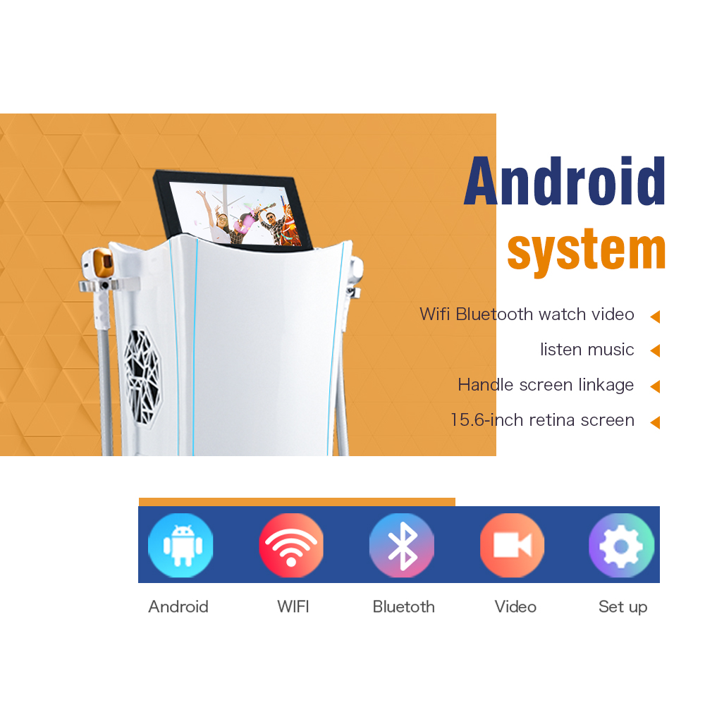 OEM 2025 New Arrival Android System Diode Laser Hair Removal 3 Wavelength 808 755 1064nm Laser Hair Removal Machine Supplier, Factories