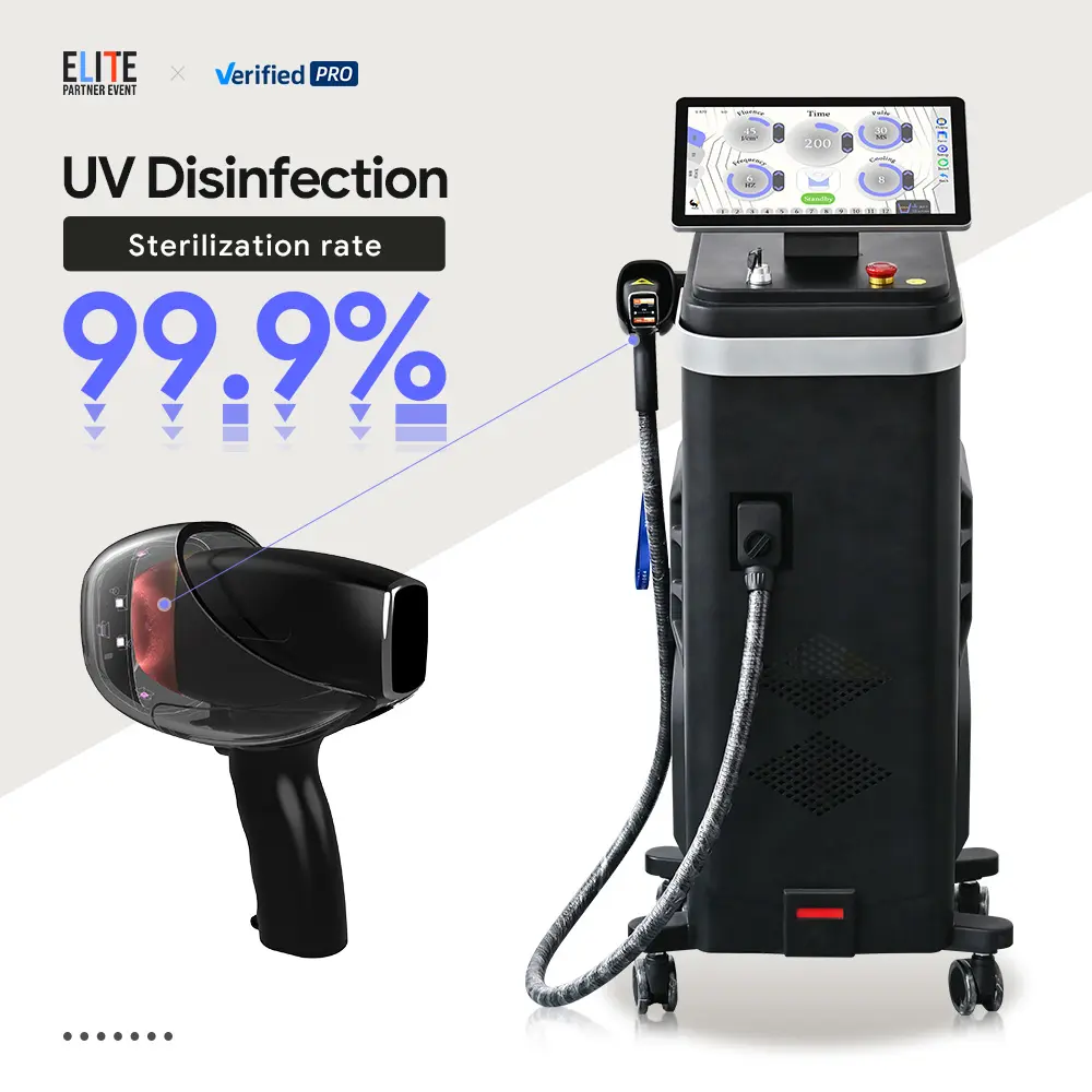 OEM Professional UV Disinfection Alex IPL Diode Laser Hair Removal Machine for Salons Global Recruitment 1600W 1000W 600W Options Factory, Factories