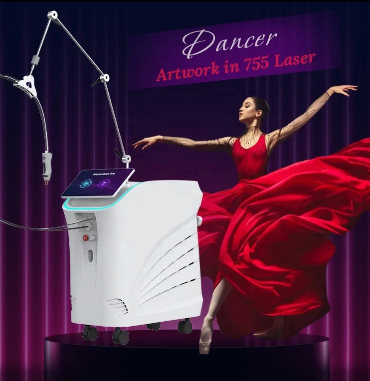 ODM 2025 Newest Alexandrate ND Yag Epilation Long Pulse 755+1064 Gentle Aesthetic Max Pro Laser Hair Removal PRO Machine Factories, Product