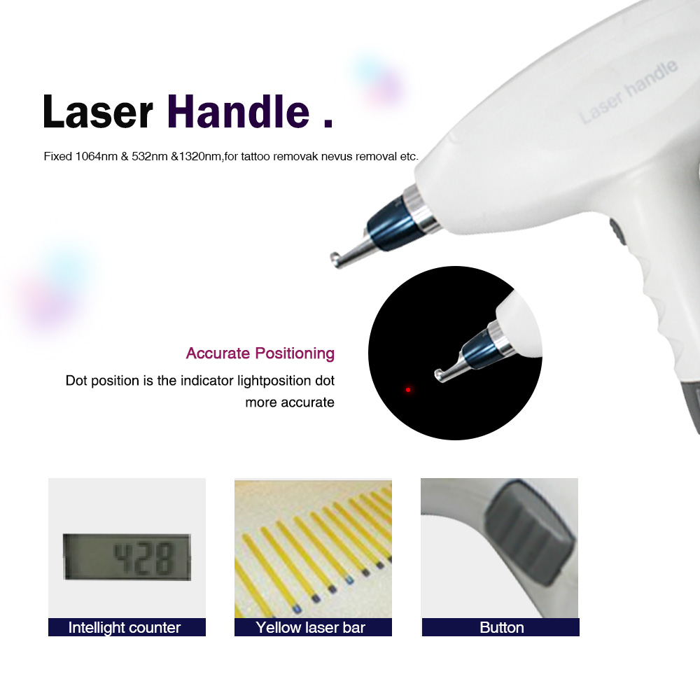 CE Certification Portable Laser Carbon Peel Laser Q Switched ND YAG Laser Tattoo Removal Machine Supplier, Products