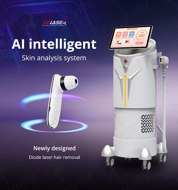 ODM High Power 1600W 2000W Diode Laser Hair Removal Machine Real AI Skin Analysis Technology Stationary Style Hair Removal Machine No reviews yet 1 sold  certified Suppliers, Product