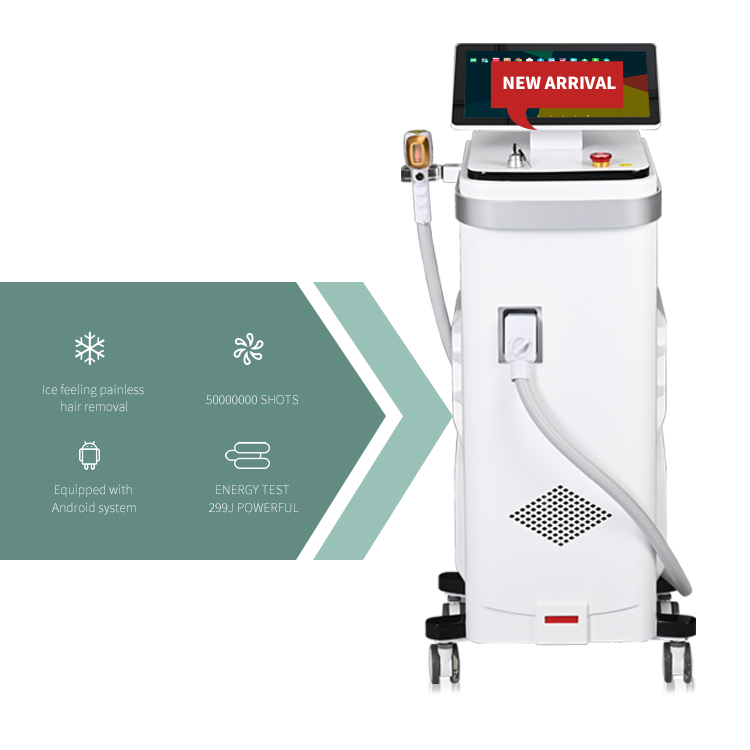 Discount 2025 New Arrival Ice Cube Android System Tec Cooling System Permanent Painless Hair Removal Diode Laser Hair Removal Machine Suppliers, Factories