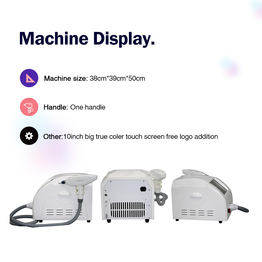 CE Certification Portable Laser Carbon Peel Laser Q Switched ND YAG Laser Tattoo Removal Machine Supplier, Products