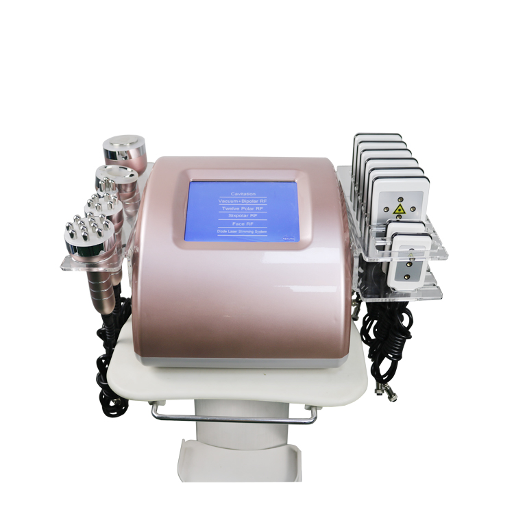 ODM Weight Loss 8 Pads Body And Radio Frequency Best Professional Vacuum 40K Rf Fat Lipo Laser Ultrasound 6 In 1 Cavitation Machine Factory, Quotes