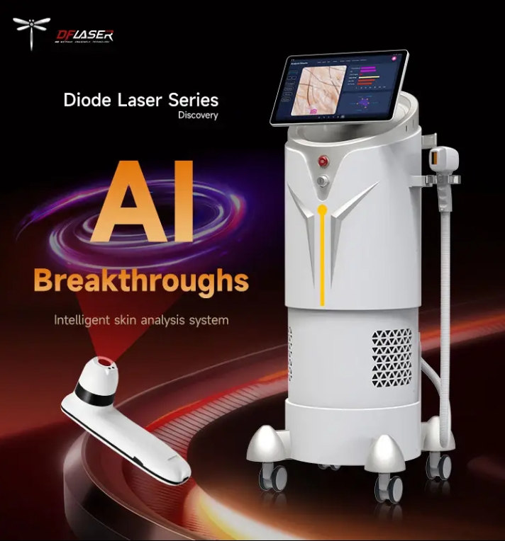 OEM Newest 1200w AI Skin Analysis Diode Laser Coherent Bar 50 Million Shots Long Life Diode Laser Hair Removal Beauty Machine Quotes, Product