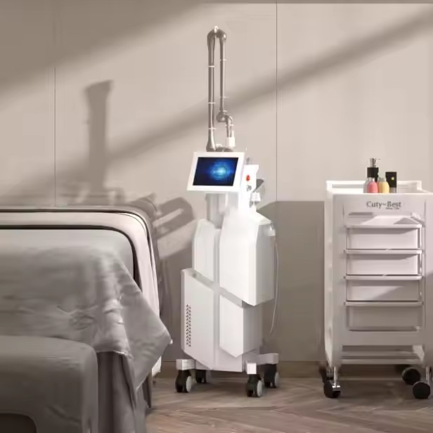 CE Certification  Co2 Fraction Laser Beauty Machine RF Fraction Co2 Laser Vaginal Tightening Co2 Skin Resurfacing Machine Supplier, Factories