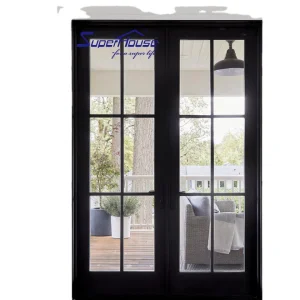HVHZ TAS 202 Hurricane Proof Impact Aluminium Glass Swing Door