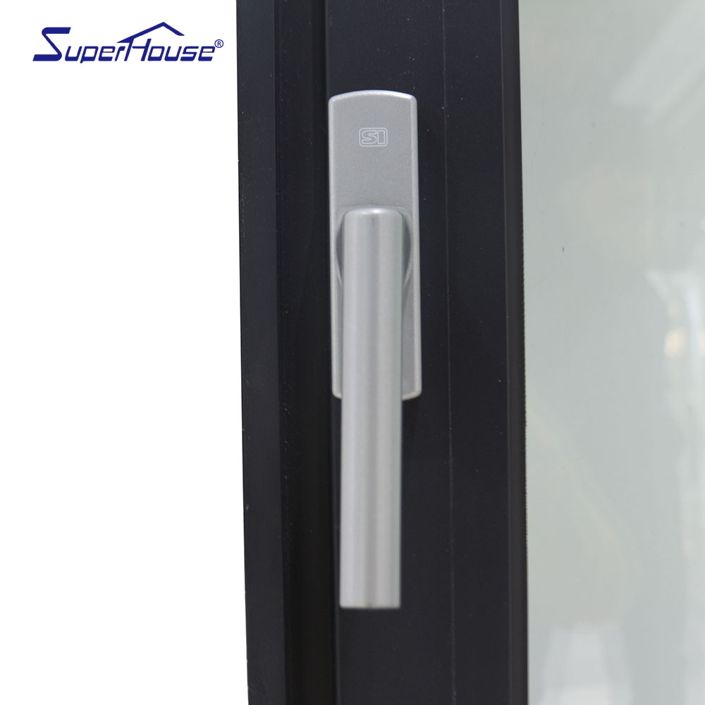 NFRC Certified Title24 Aluminum Tilt & Turn Window Double Tempered Glazed  Soundproof Thermal Insulation for Bedroom Living Room