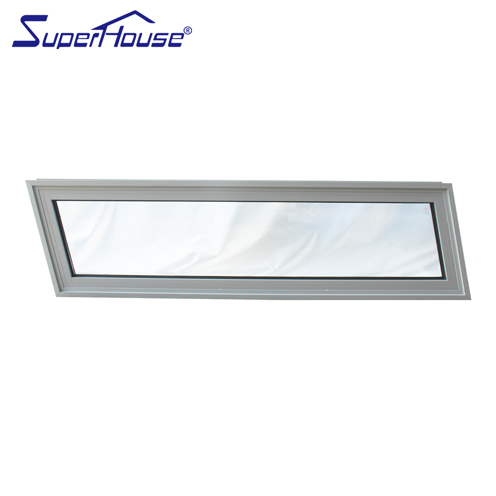 High Quality Customized with Noise Reduction & Waterproof Features Aluminum Alloy Tempered Glass Fixed Window