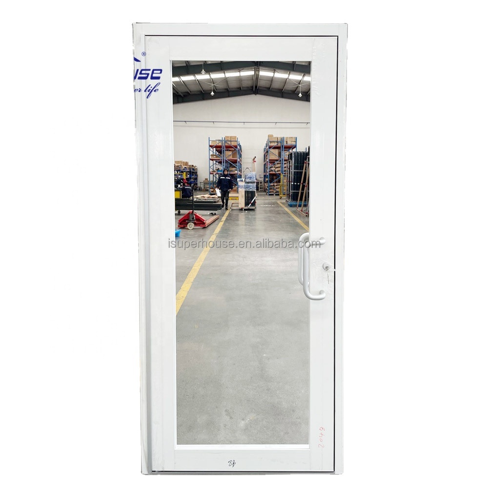 HVHZ TAS 202 Hurricane Proof Impact Aluminium Glass Entrance Front Swing Door