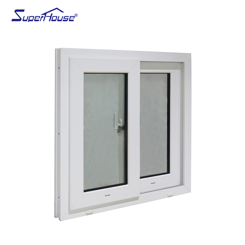 Low Budget White Aluminum Sliding Window, Cheap Wholesale for Building Projects
