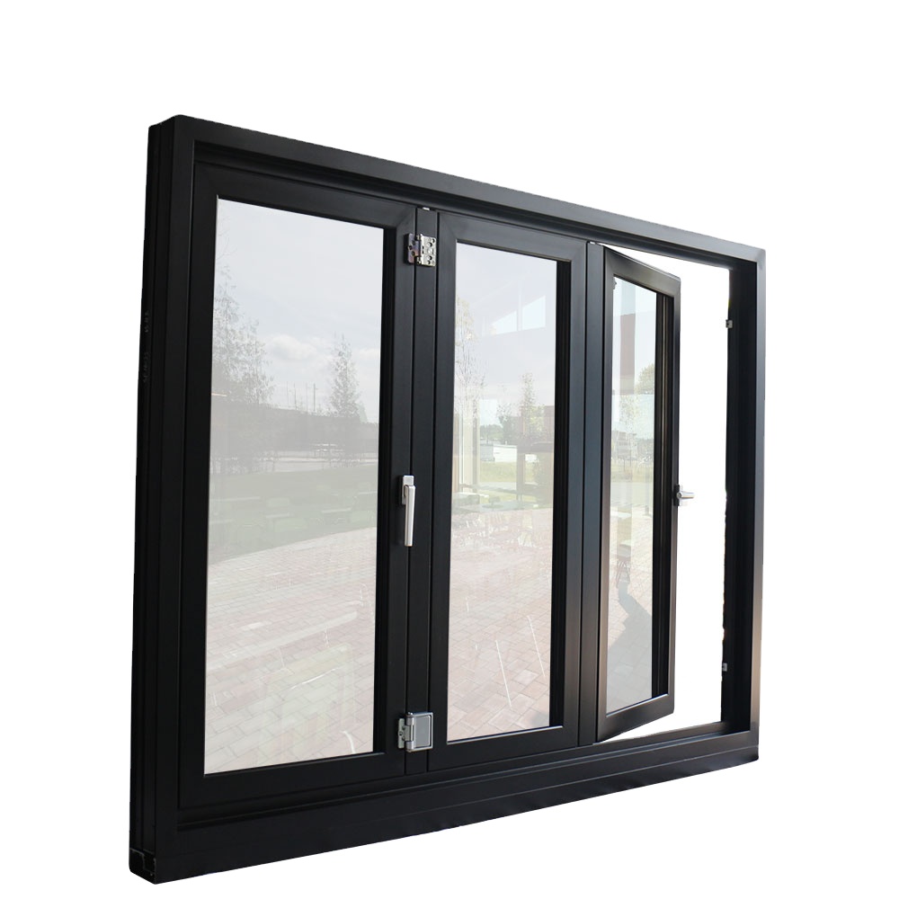 Superhouse Energy Efficient   Bi-folding Window  With Retractable Screen