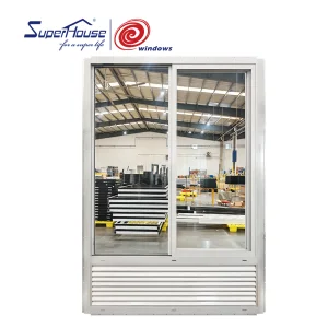 Florida NOA DBPR Modern Design Fixed Window PTAC Factory Price Impact Sliding  Windows for Hotel Apartment Commercial Project
