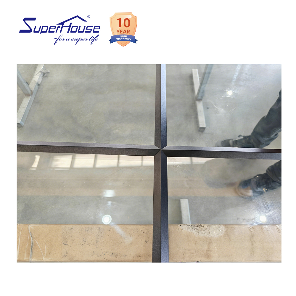 Thermal Break Aluminum French Patio Entry Door,Tempered Double Glass Sound Insulation Custom Curved Arched Front Door