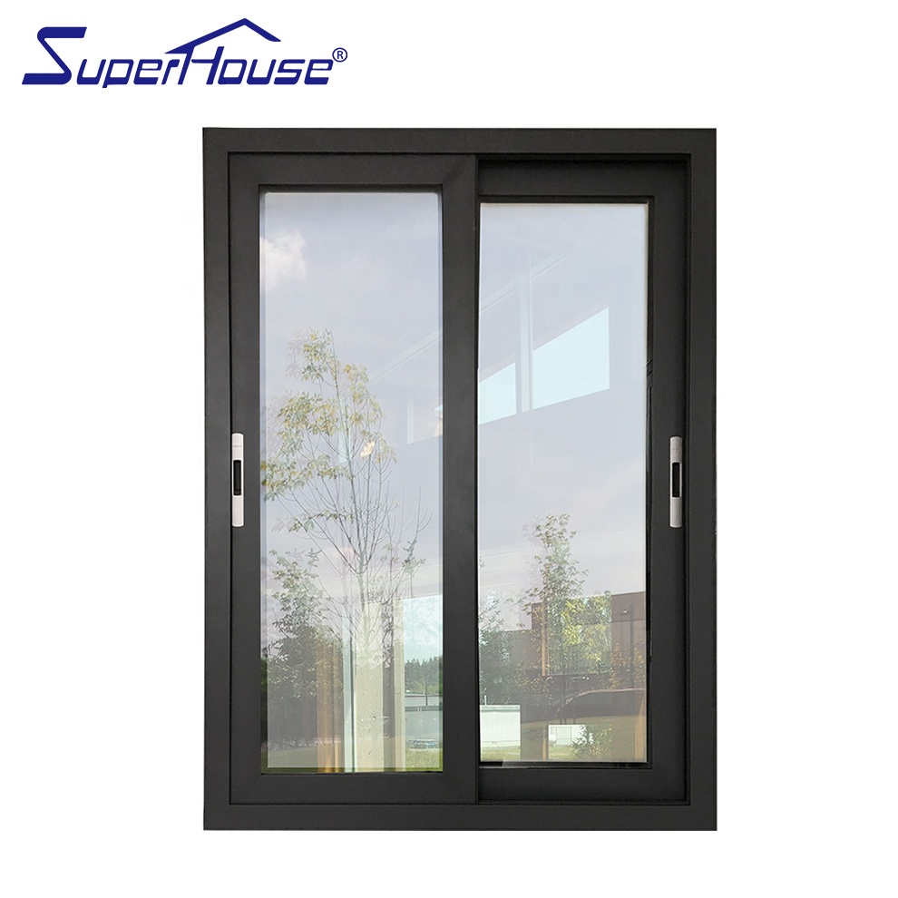 Hurricane Resistant Aluminum Sliding Window Miami Approved PVB Laminated Low-E Glass Anti UV Heat Insulation for Kitchen
