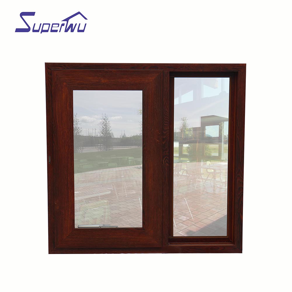 AS2047 Standard Modern Design Sound Insulation  Customized Durable Awning Window with Fixed Window for Villa & Hotel