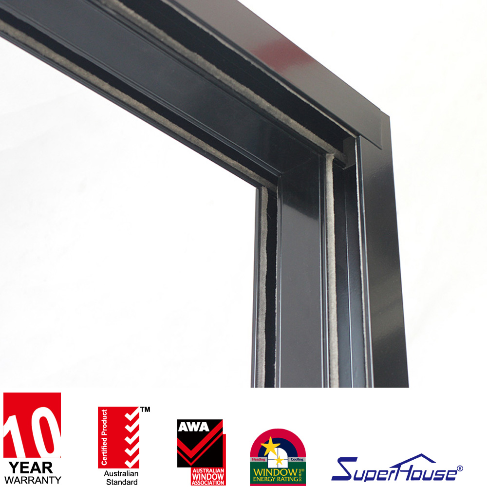 Lift Sliding Heavy Duty Big Vision Patio Door Thermal Break Aluminum Customized Triple Glass Sliding Door