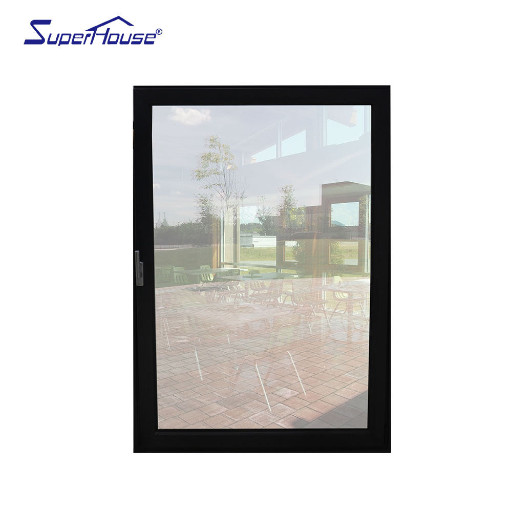 NFRC Certified Title24 Aluminum Tilt & Turn Window Double Tempered Glazed  Soundproof Thermal Insulation for Bedroom Living Room