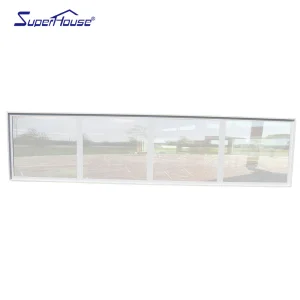 Customized Aluminum Modern Style Exterior Soundproof for Commerical Building Exterior Aluminum Fixed Window