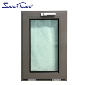 Superhouse NFRC Certification High Quality Heavy Duty Double Tempered Glass Black
