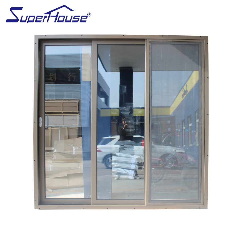 USA Standard Big Size Huge Door Slide System Sliding Glass Door for Business