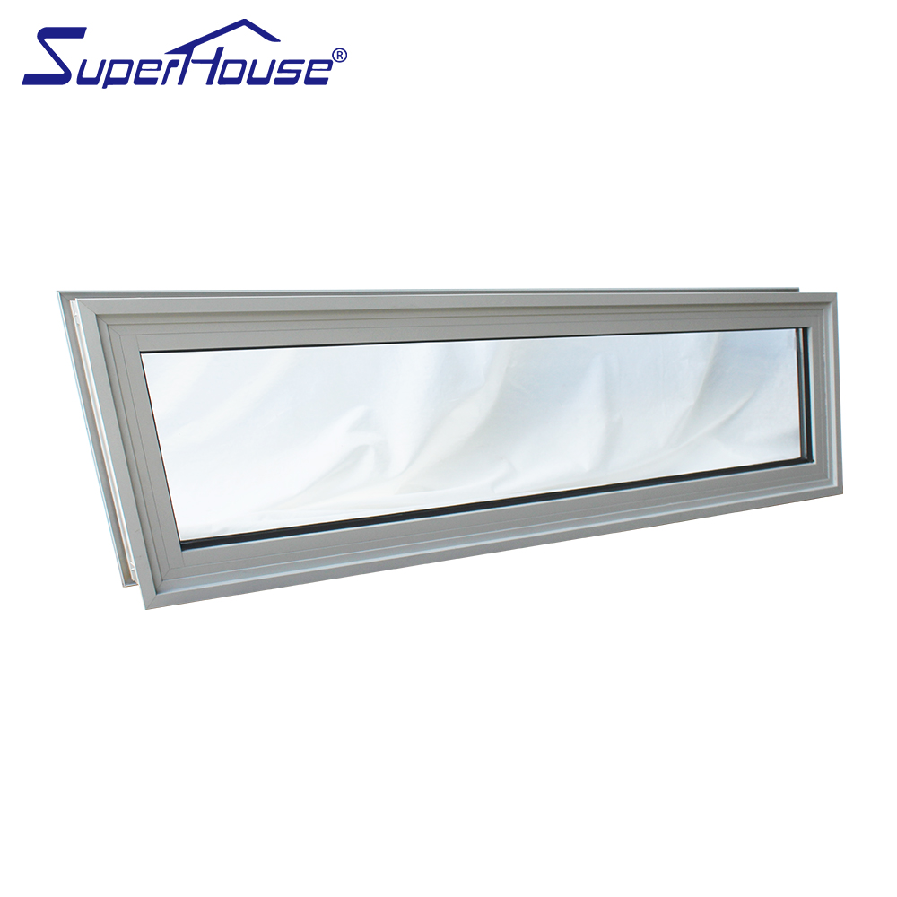 High Quality Customized with Noise Reduction & Waterproof Features Aluminum Alloy Tempered Glass Fixed Window