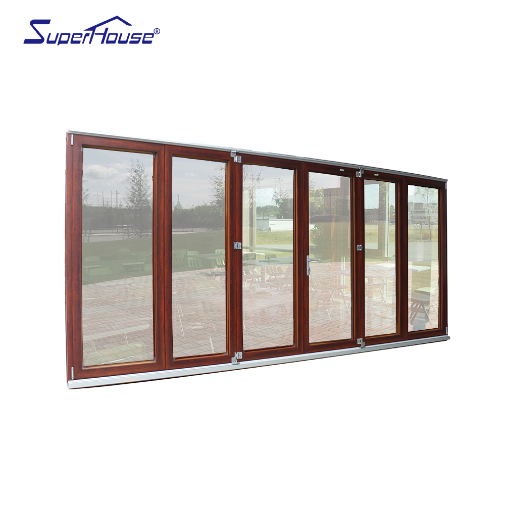 Superhouse Top Factory Depot & Home Aluminum Bifold Door Installation Decorative Internal Bi Fold Doors Folding Patio Door
