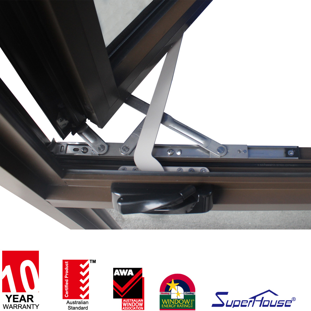 Thermal Break Aluminium Casement Windows Featuring Superior Sound Insulation for Domestic Projects