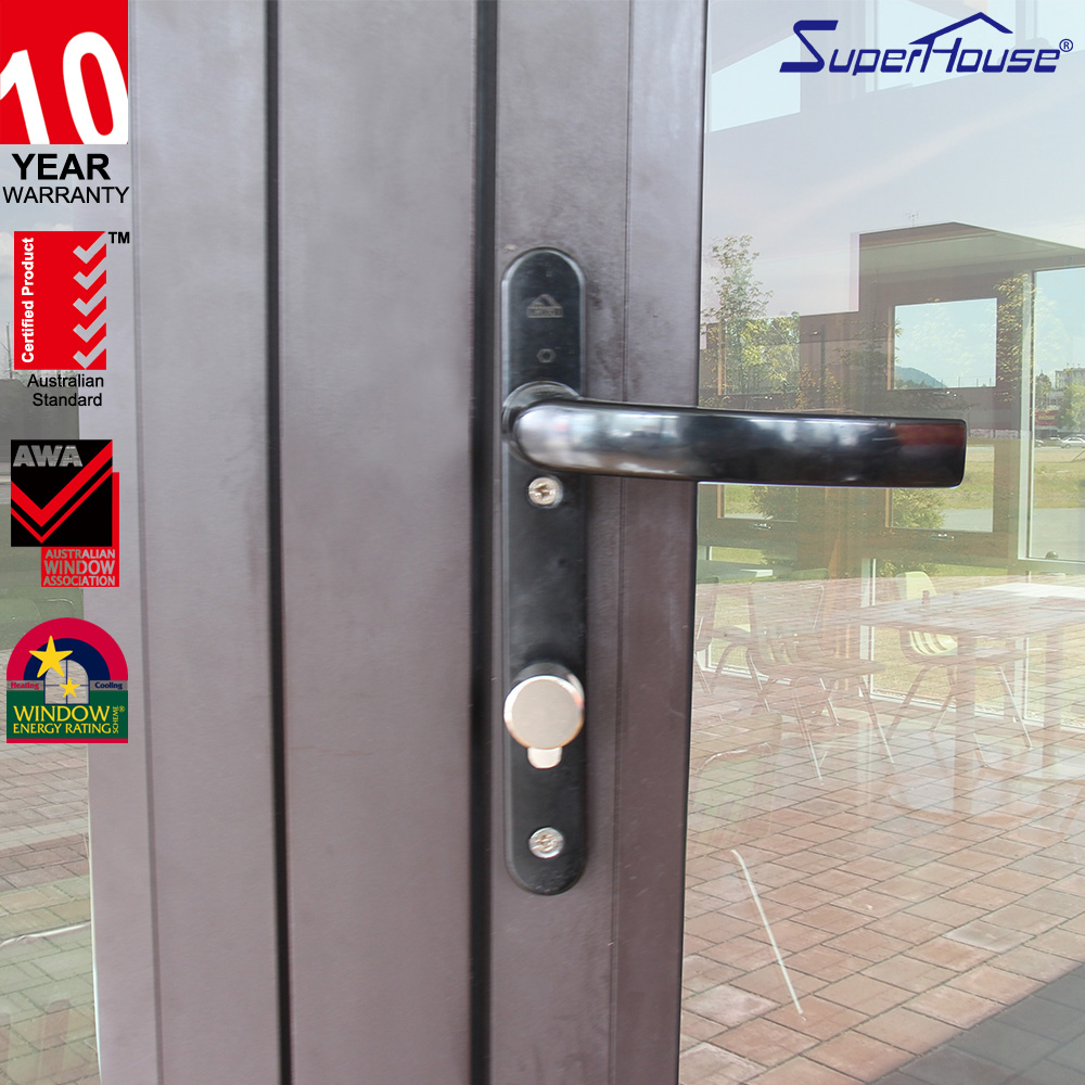 Superhosue Miami Dade NOA Hurricane Impact Standard Aluminum French Door