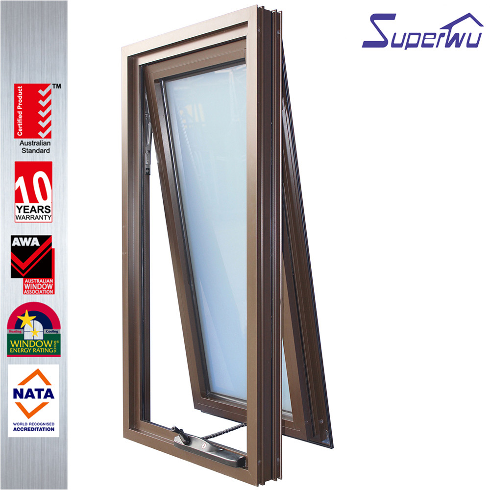 Superhouse 2026 Aluminium Framed Double Triple Glaze Awning windows with Timber Reveal Installation