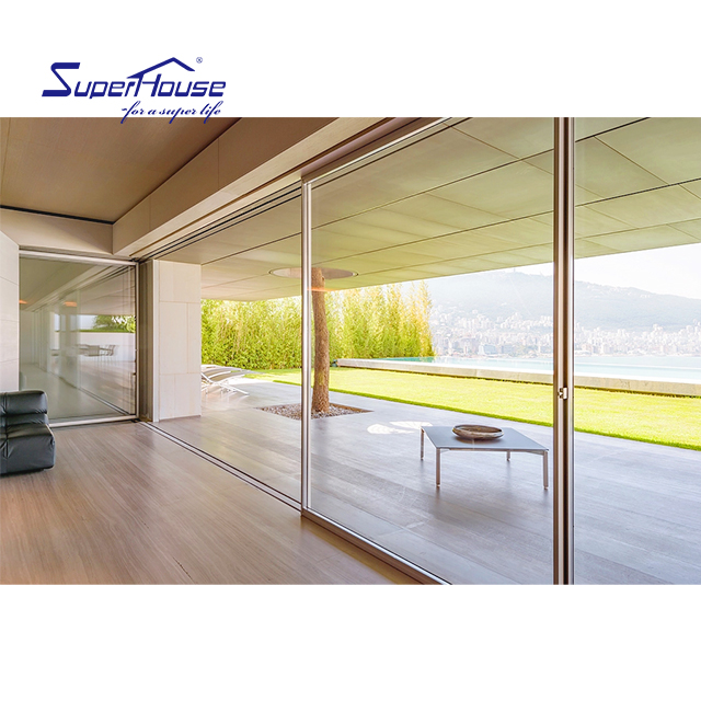 NFRC Aluminum Sliding Windows, Miami Florida Hurricane Impact Rated,NOA Insulated Fixed Panel for Hotel Construction