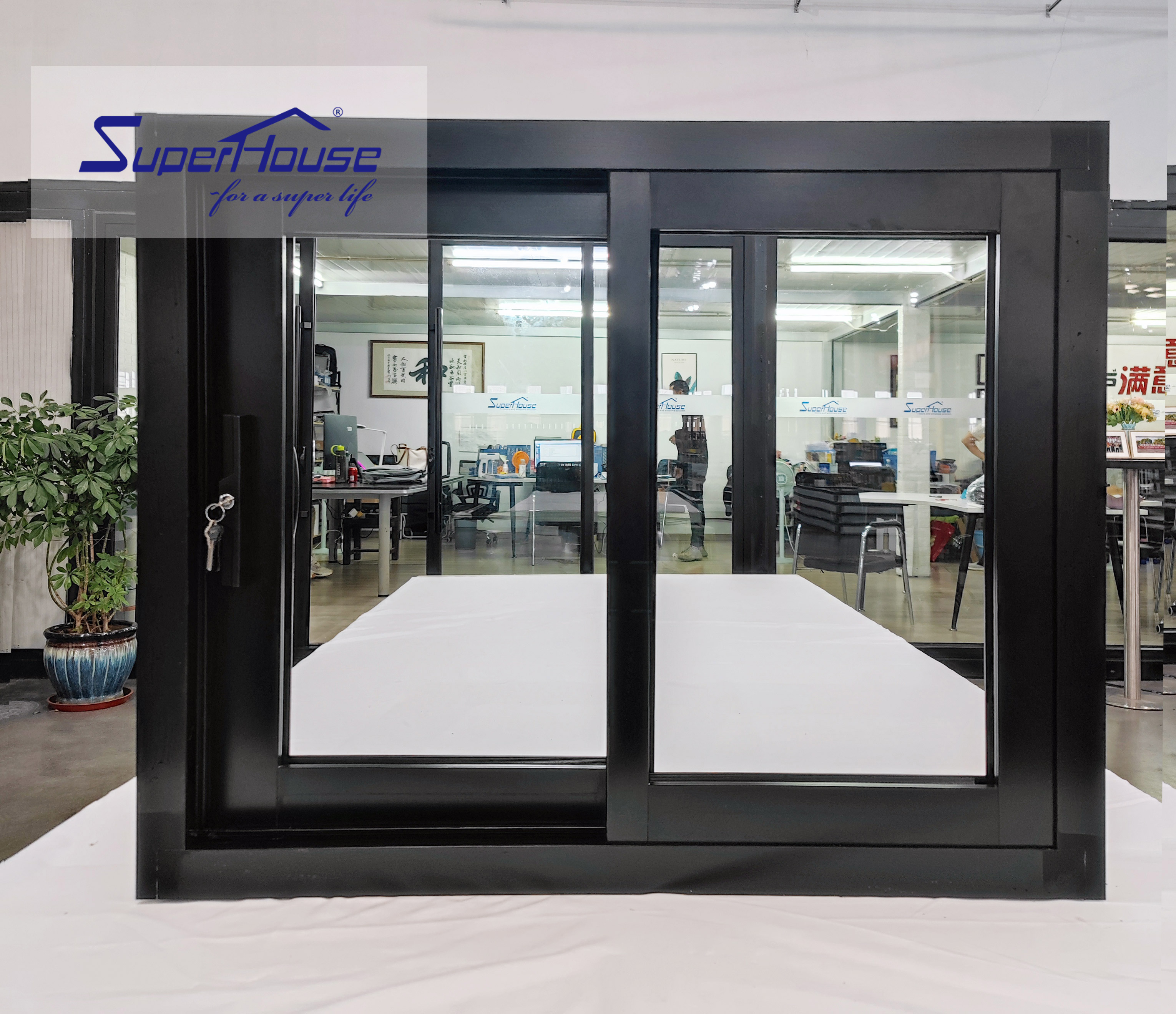Premium Aluminum Casement Window with Thermal Insulation and Multi-point Lock Best selling