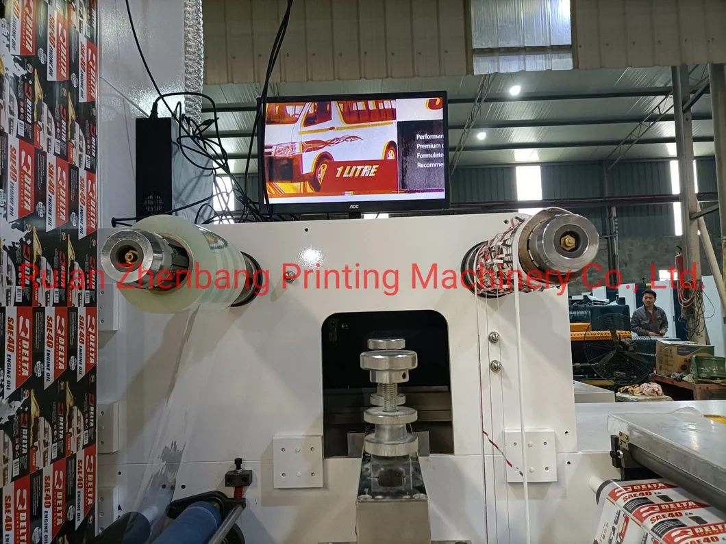 Máquina de Impressão Flexográfica Tipo Empilhado para Adesivos de Etiqueta