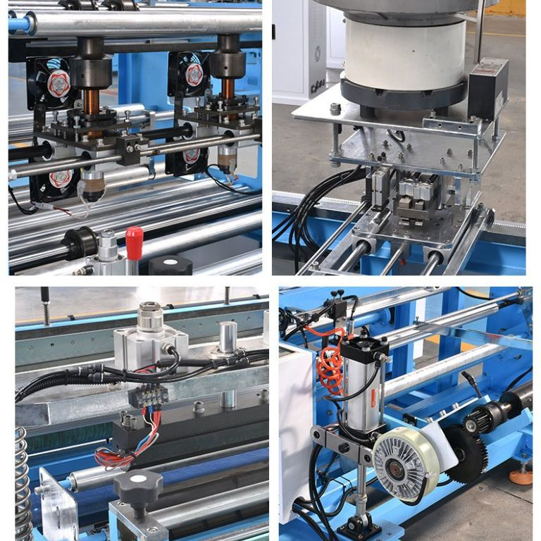 Máquina automática de corte e selagem a quente para sacos com zíper de HDPE e LDPE