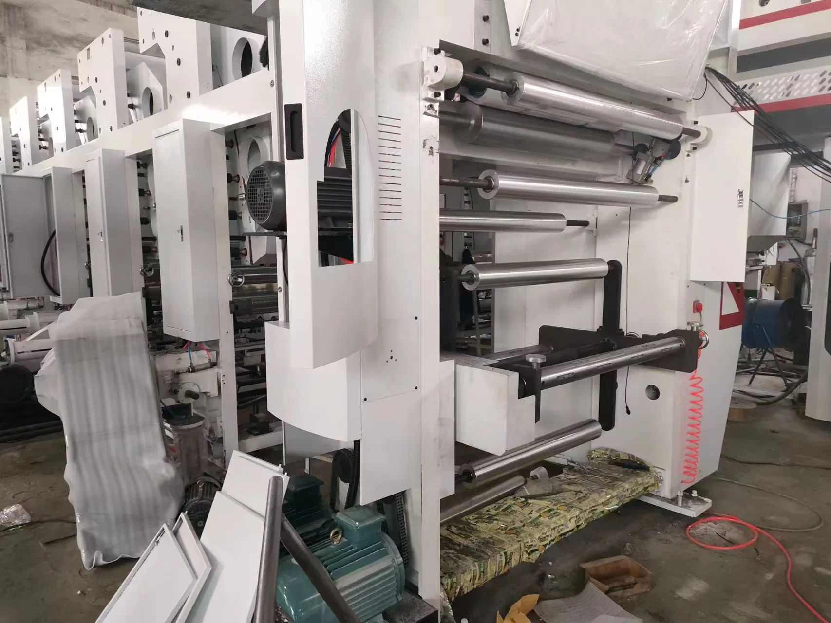 Máquina de Impressão Rotogravura de Alta Velocidade 4/6 /8 Máquina de Impressão Roto Gavure para Papel PVC Nolon Filme BOPP Preço Barato