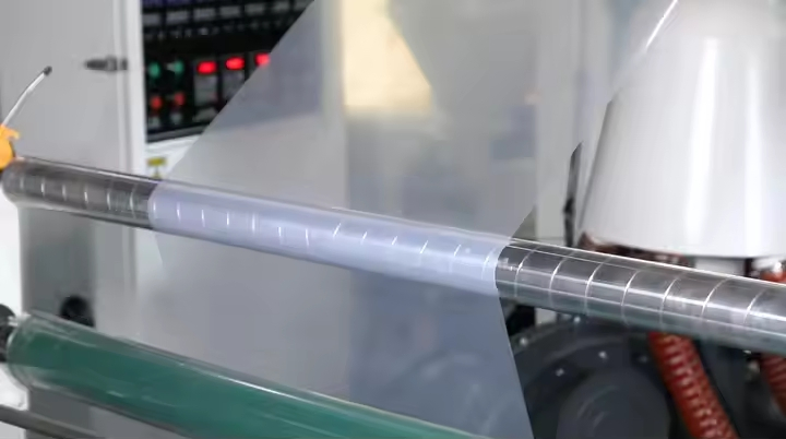 Máquina de Sopro de Filme Multicamadas PE LDPE HDPE com Extrusão Coletiva de Três Camadas