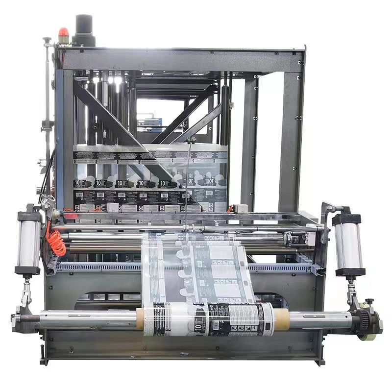 Máquina de Fazer Sacos de Mylar com Zíper Doypack, Máquina de Fazer Sacos Autopropantes de Plástico para Sacos de Três Lados Selados