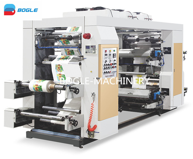 Impressora Flexográfica de Alta Velocidade 80m/Min 90m/Min 110m/Min PE PP OPP PVC Papel Tecido Não Tecido PP Woven Impressão Flexográfica