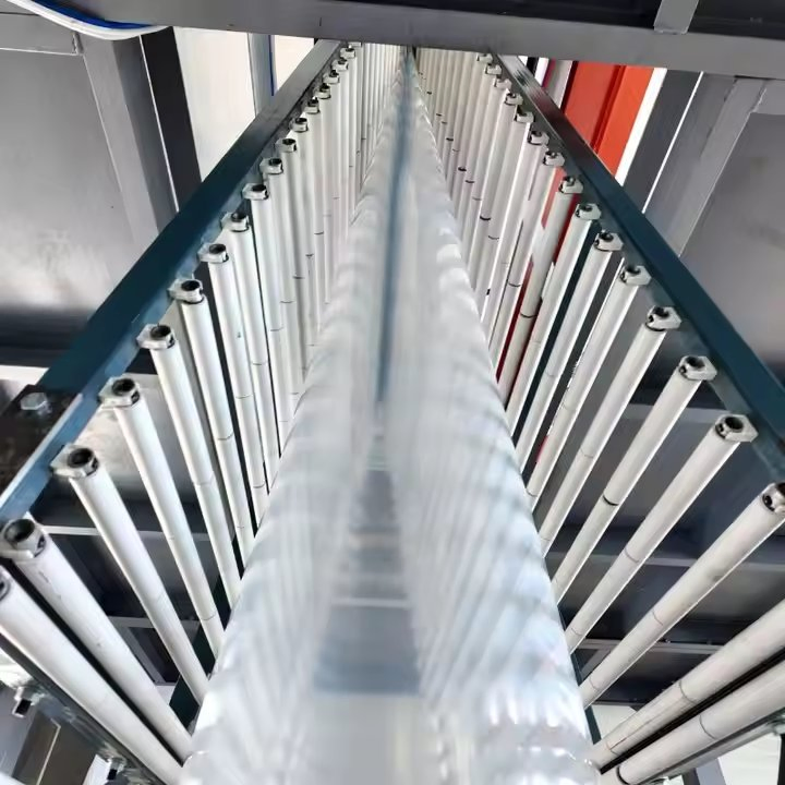 Máquina Extrusora de Filme Plástico Biodegradável com Cabeça Rotativa de Alta Velocidade Totalmente Automática para HDPE LDPE PE
