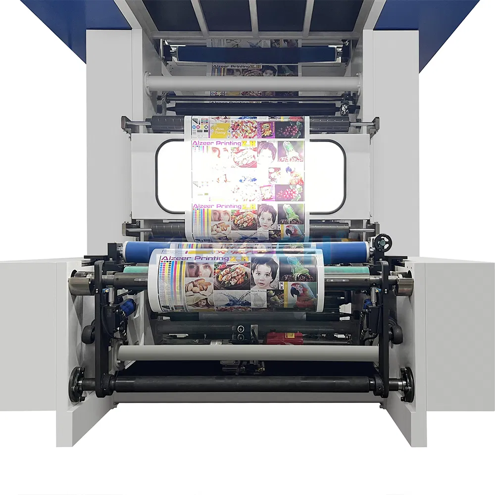 Máquina de Impressão Flexográfica com Mangueira Central de Cor Ecológica 6