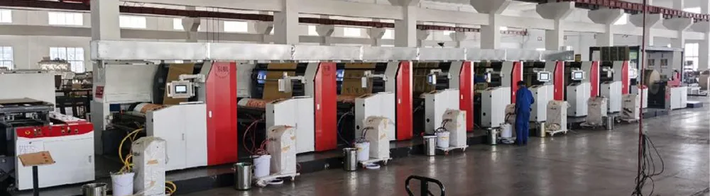 Linha de produção da empresa