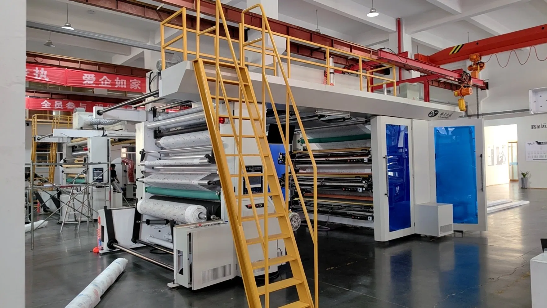 Economize Dinheiro Impressora Flexográfica 4-8 Saco Plástico Colorido LDPE HDPE/PE/PP/BOPP/PVC Máquina de Impressão Flexo de Tambor Central