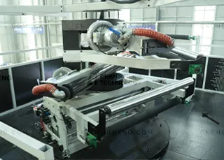 Rotativo horizontal de tracção ascendente