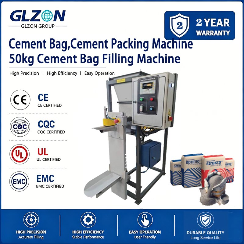 Máquina de Embalagem de Cimento 50kg Máquina de Enchimento de Sacos de Cimento, Máquina de Embalagem de Sacos de Cimento, Máquina de Embalagem de Cimento, Máquina Automática de Embalagem de Cimento