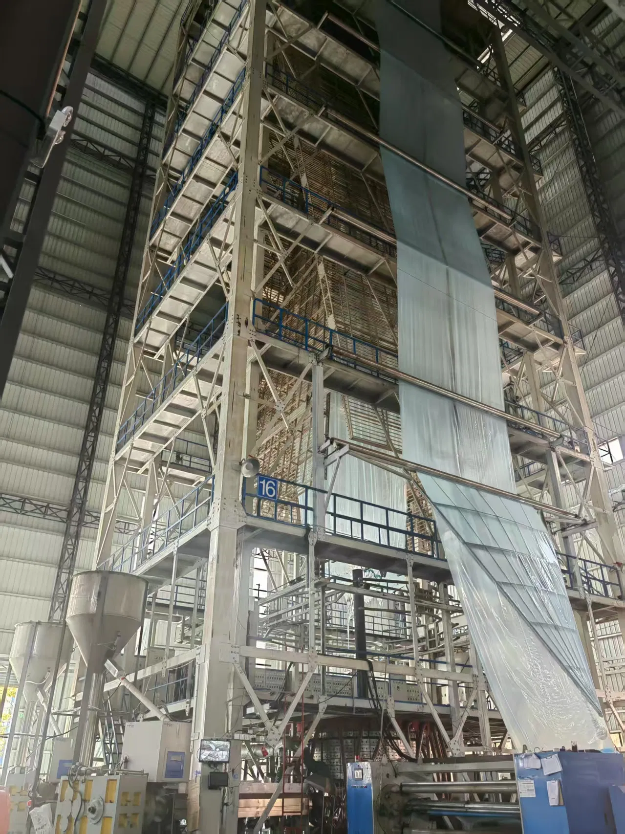 Máquina de Sopro Agrícola de Alta Resistência para Produção de Filme de Estufa