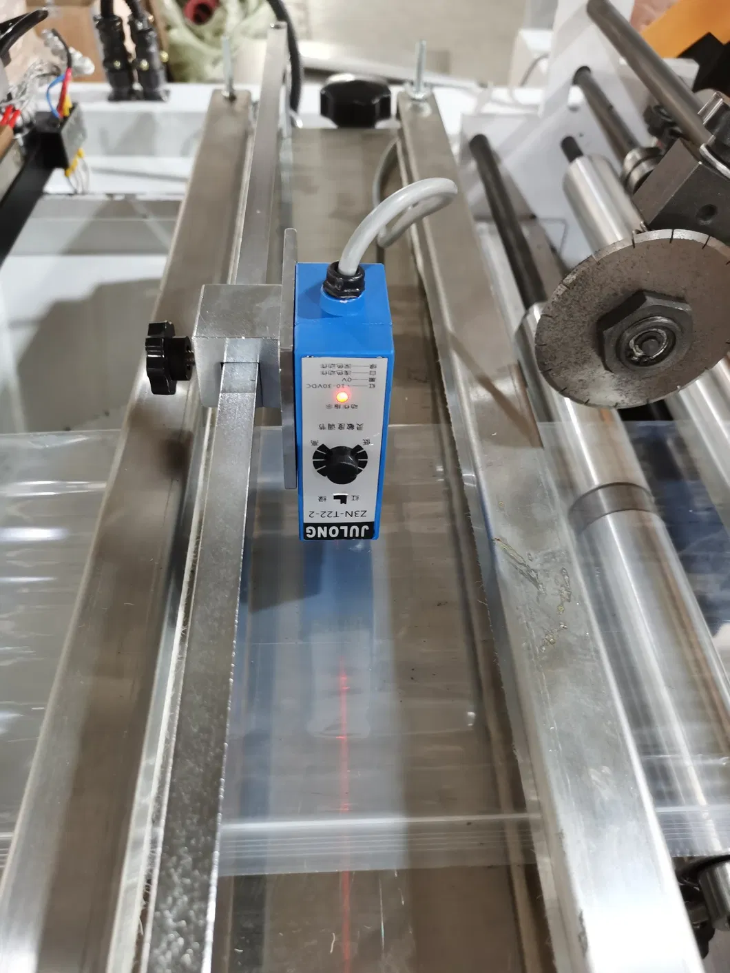 Máquina de Fabricação de Sacos Ziplock para Corte a Quente de Ldpp/PE/PP Inteligente