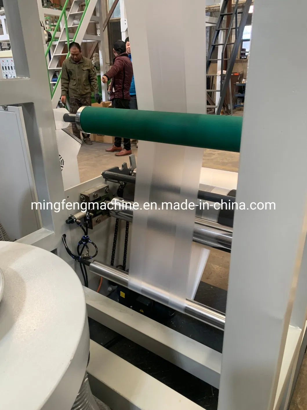 Máquina de Sopro de Filme Plástico Biodegradável de Monocamada LDPE HDPE Nylon Automática de Alta Velocidade Pequena Extrusora de Filme Soprado