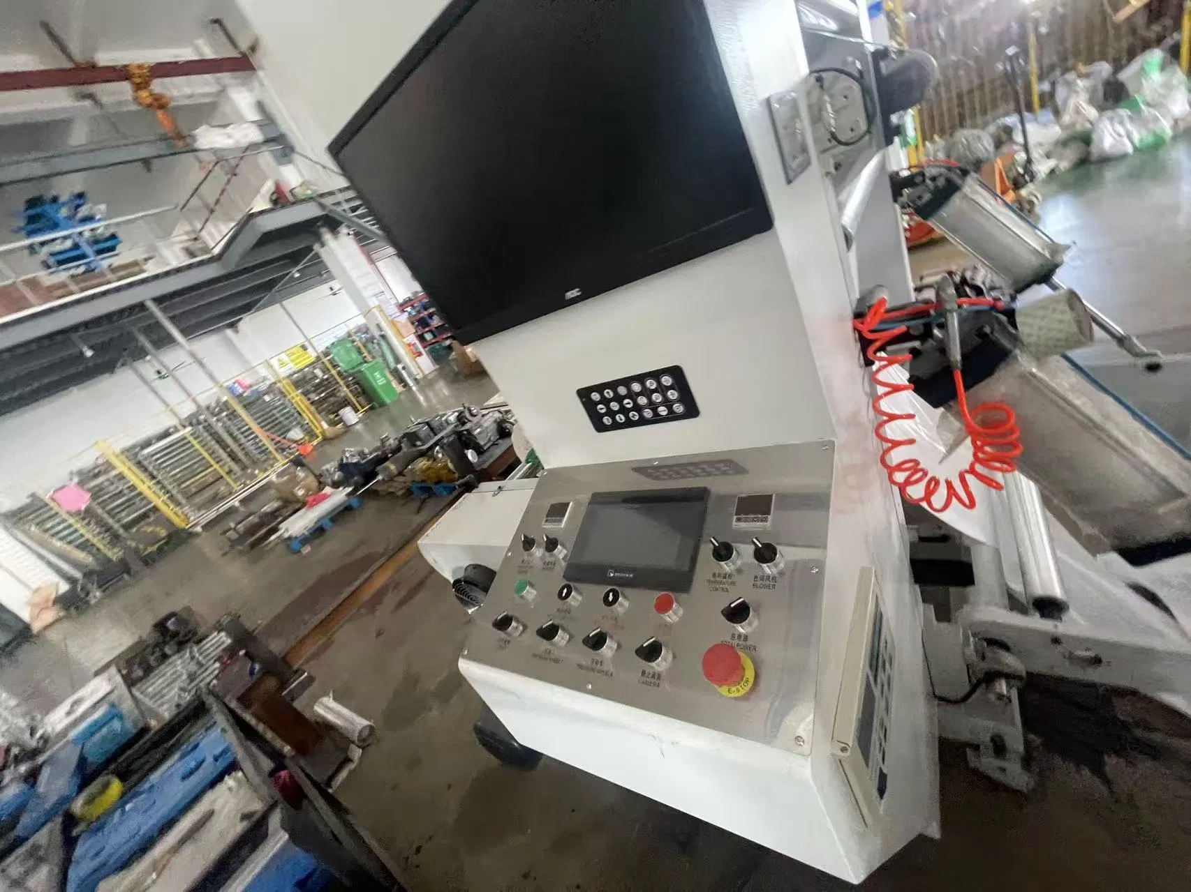 Tinta Sem Solvente Flexo 4/6 Cores Máquina de Impressão Flexográfica de Tambor Central para Bolsa de Alumínio em Pé